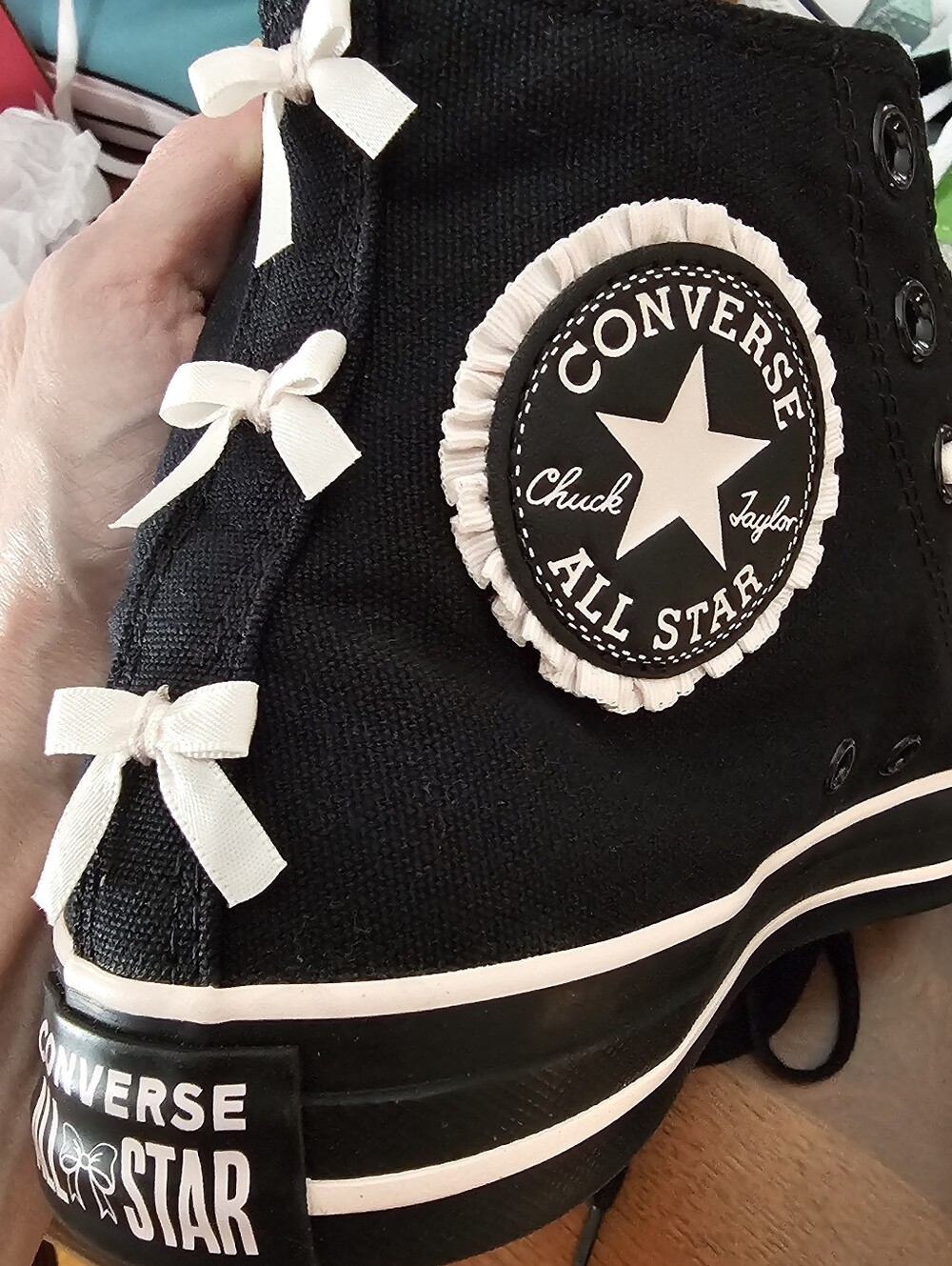 Converse Chuck Taylor All Star Pink Ribbon Dark Swan edition